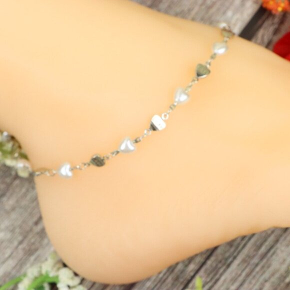 "Elegant Handmade Anklet – Delicate Jewelry for Women, MAR091982 - Picture 10 of 10